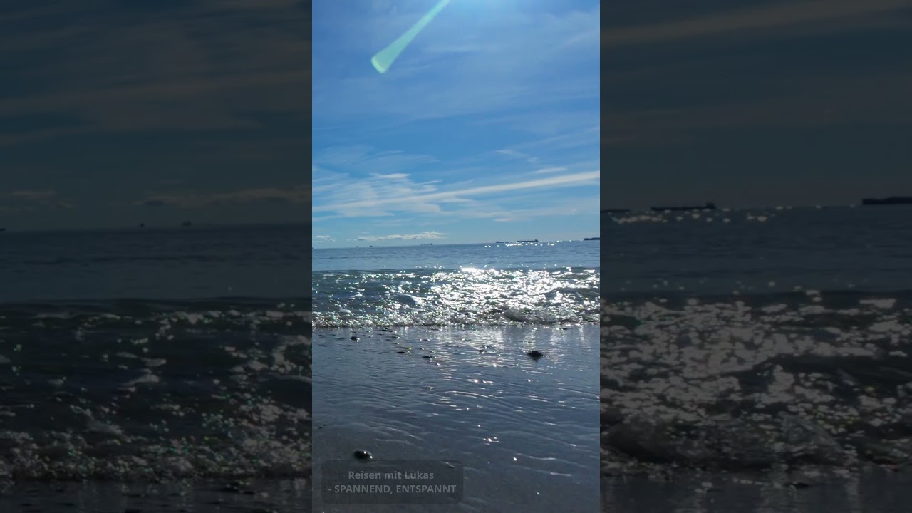 Walking beside water clear as glass today, Denmark