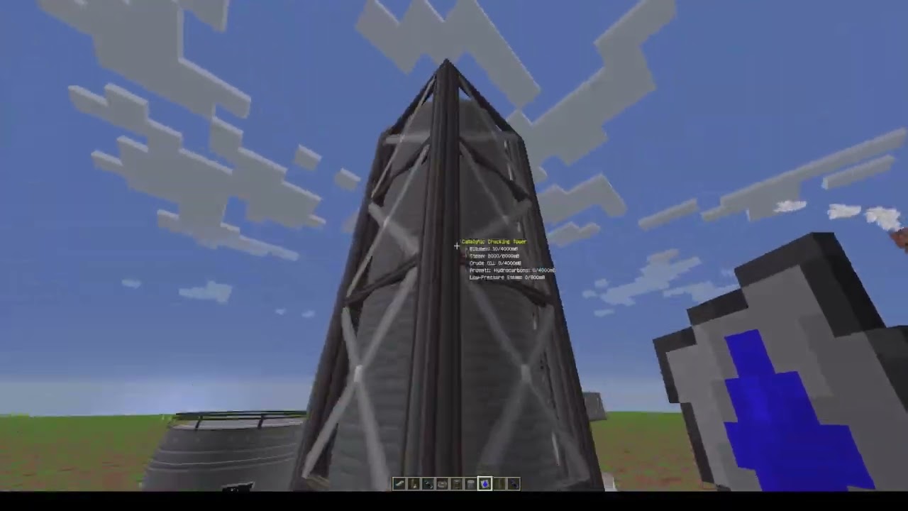 how to build oil refinery in HBM NTM mod [Minecraft]