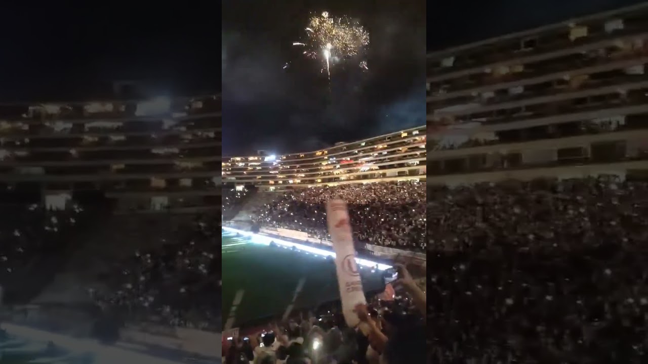 UNIVERSITARIO DE DEPORTES CAMPEON LIGA 1 2024 , FIESTA EN EL MONUMENTAL #BICAMP100NES 🏆🏆
