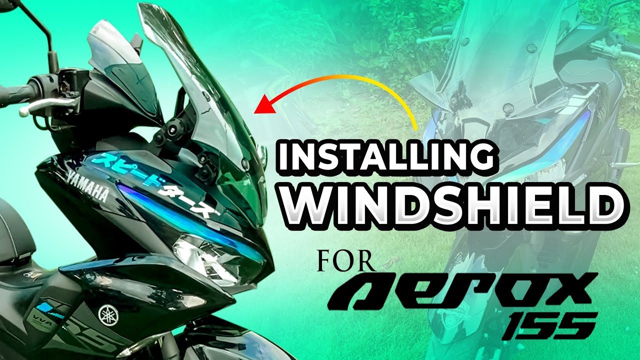 Windshield for Aerox 155 v2 2023