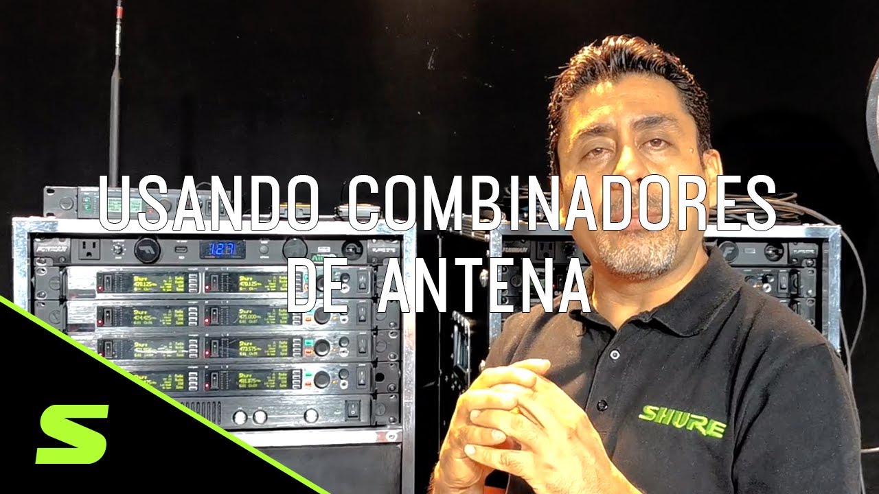 Usando combinadores de antena