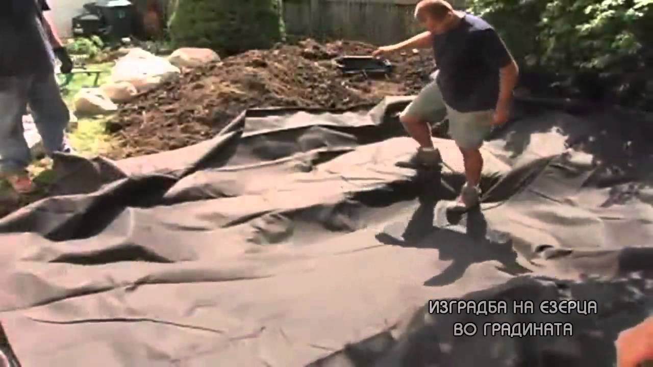 ИЗГРАДБА НА ЕЗЕРЦЕ ВО ГРАДИНАТА