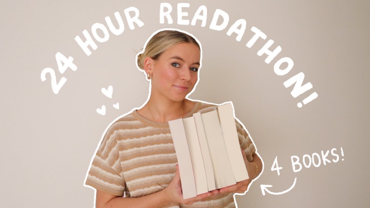 4 books in 24 hours?! | 24 hour readathon!!