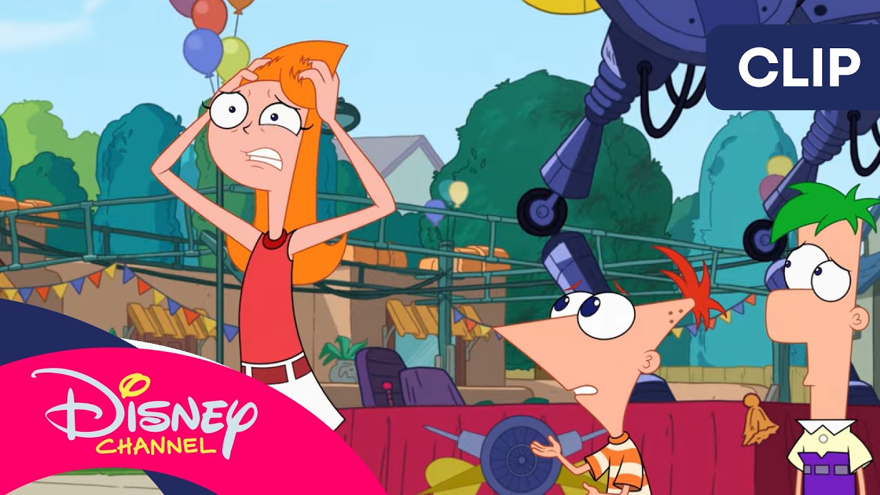 😎 Inaugurarea petrecerii de vară | Phineas și Ferb | Disney Channel România