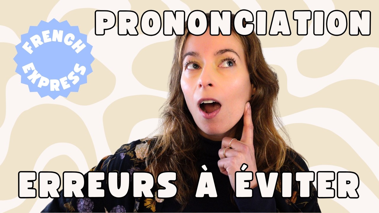Erreurs de prononciation