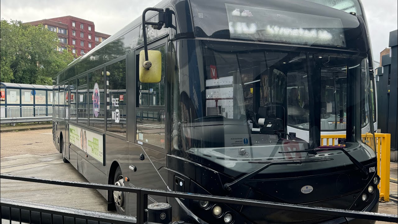 First Essex (Basildon) ADL Enviro200 MMC SN66 WKT - 67196 on Route X10
