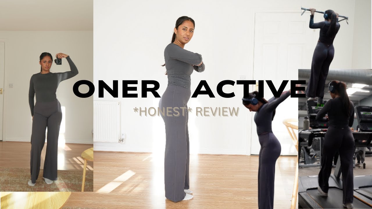 Trying the VIRAL ONER ACTIVE SOFTMOTION STRAIGHT LEG BOTTOMS | first impressions + honest review