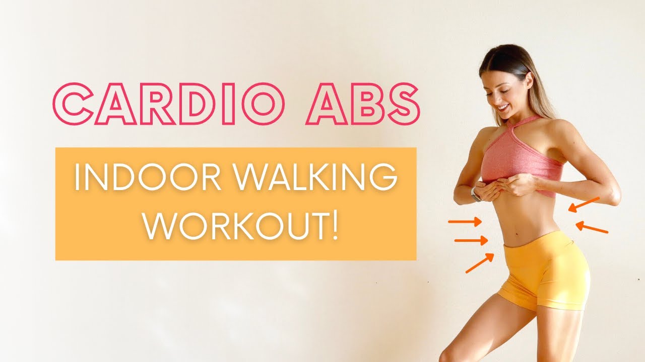 NO REPEAT ABS FOCUSED WALKING WORKOUT | Standing Cardio Abs