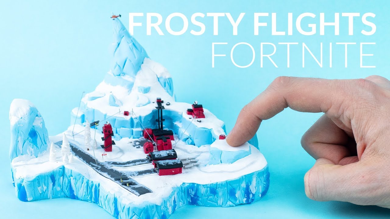 Frosty Flights (Fortnite Battle Royale) – Polymer Clay Tutorial