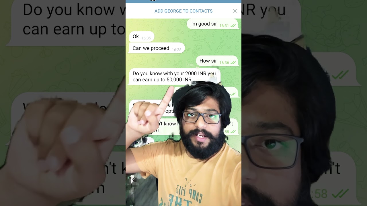 Telegram scams #scammer #telugu #telugunews