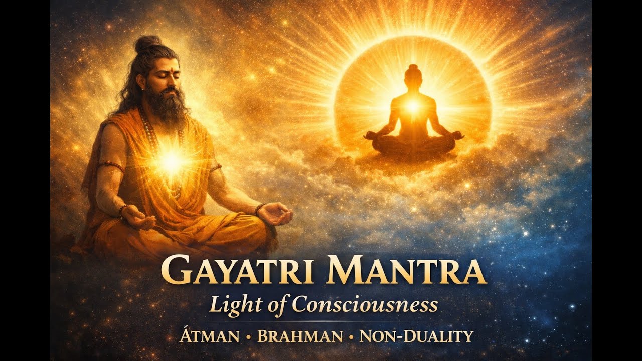 Gayatri Mantra 🌅 Slow Carnatic Chant for Peace & Clarity