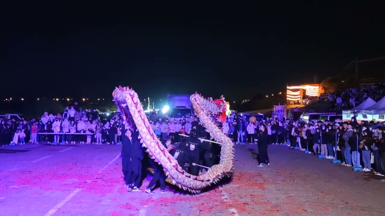 2025苗栗火旁龍之夜-聯大文觀龍隊