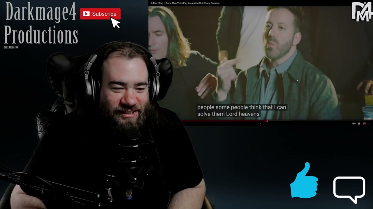 Mage Reacts: HUMAN | VoicePlay --  Rag N Bone Man (Re-Upload)