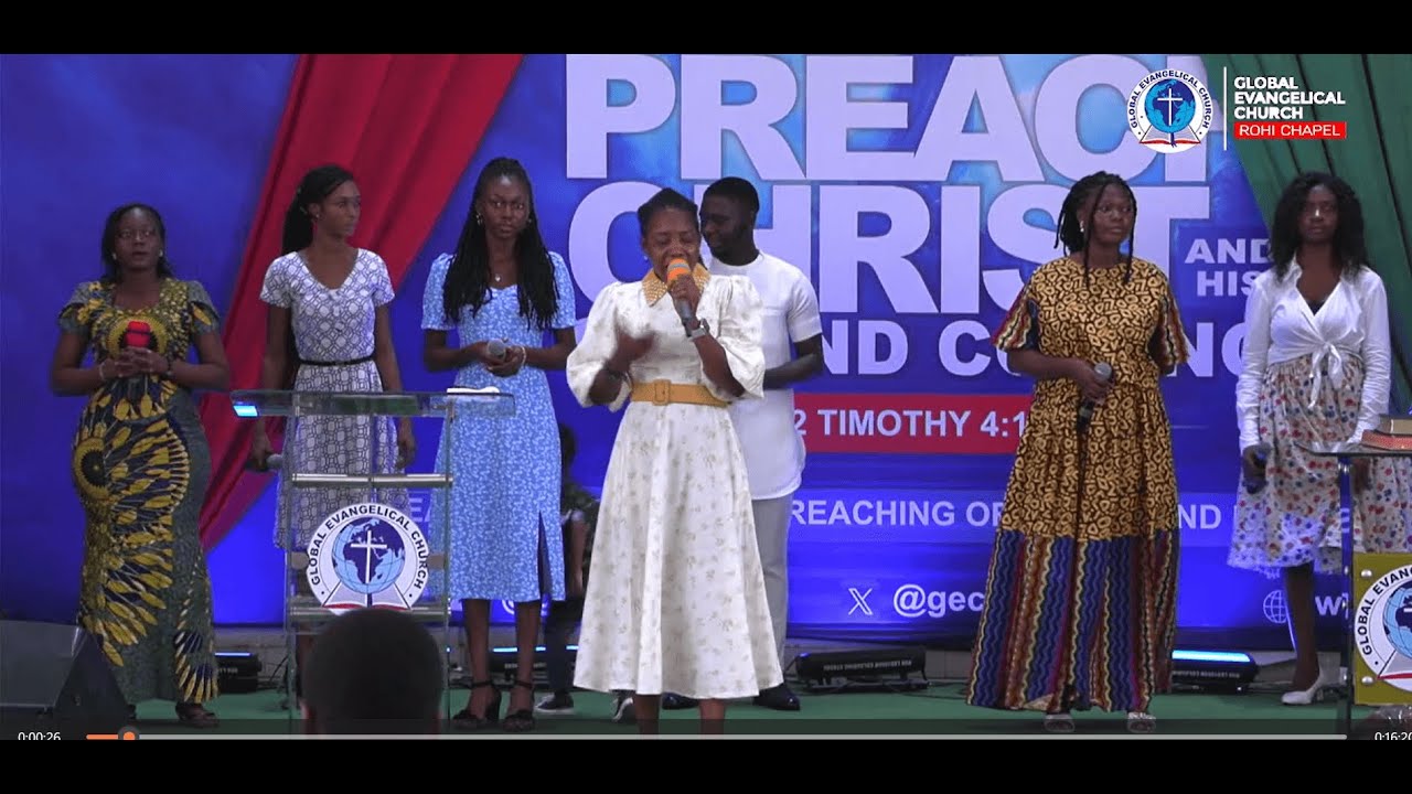 Hot Ewe Praises - Minister Seyram + Vessels of Christ (GEC Rohi Chapel)