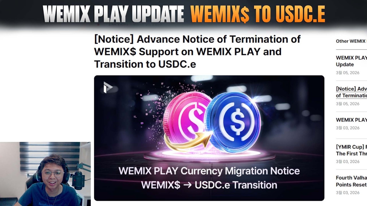 WEMIX PLAY UPDATE MARCH 2026 [TAGALOG]