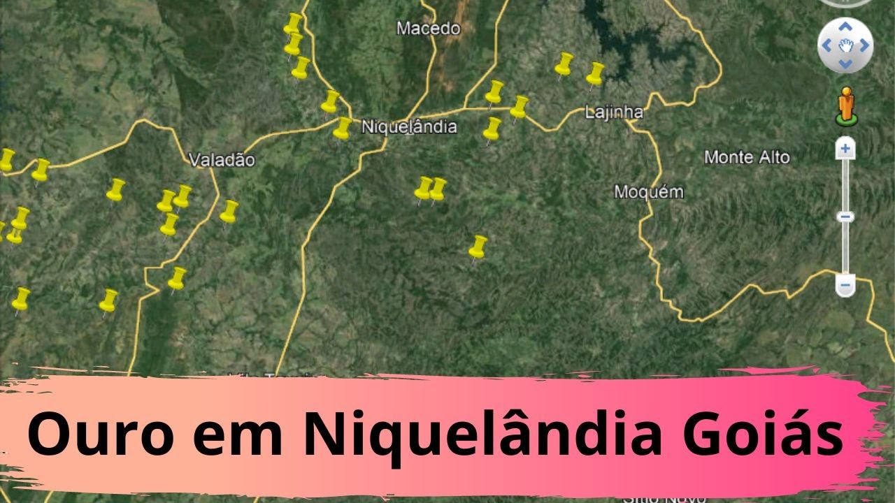 Ouro em Niquelândia Goiás