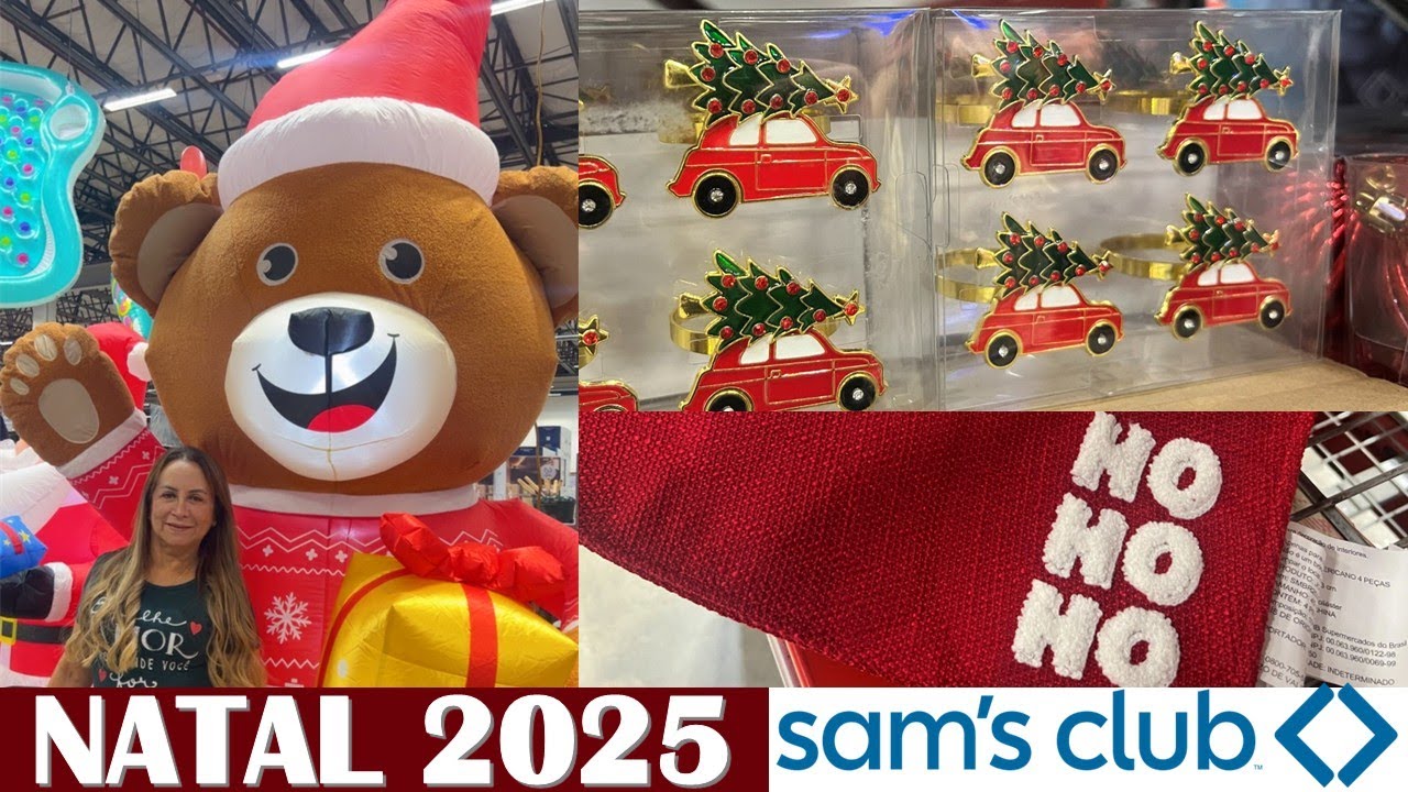 NATAL 2025 NO SAM´S CLUB PARTE 2 | PASSEIA E FALA VLOGMAS