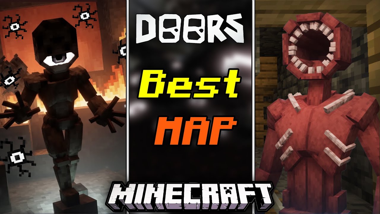 [Best Map] Random Rooms - Doors Mines Floor 2 Mines - Minecraft Map 101 - 150