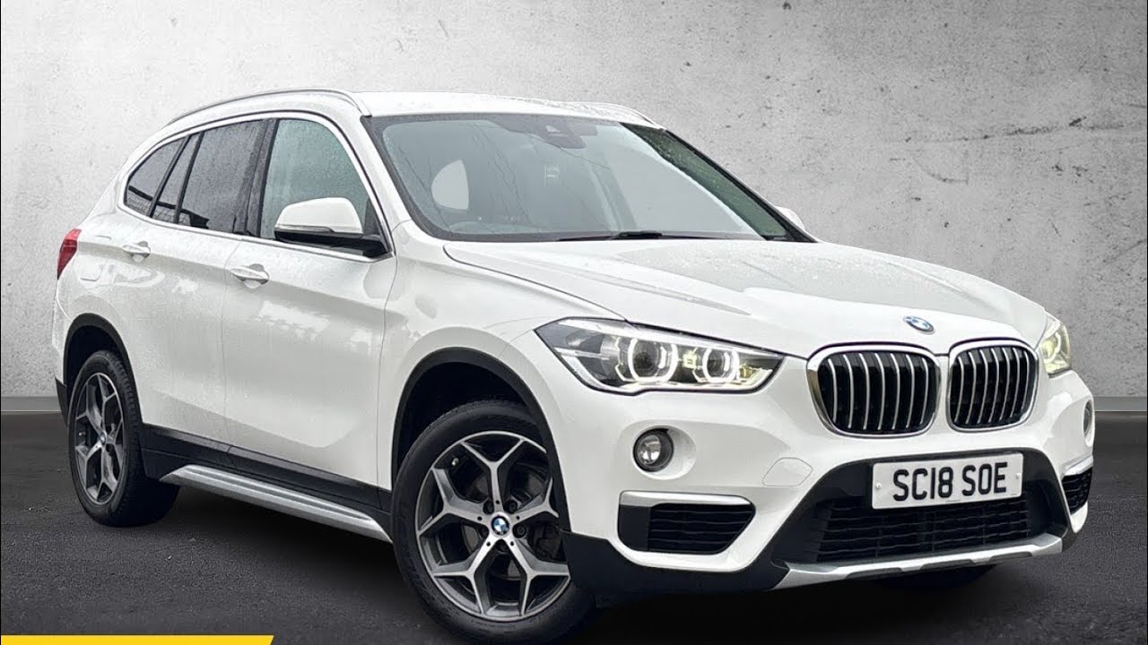 BMW X1 SUV 1.5 X1 sDrive18i xLine (2018/18) Rare Manual, Dakota Leather with Grey Stitching