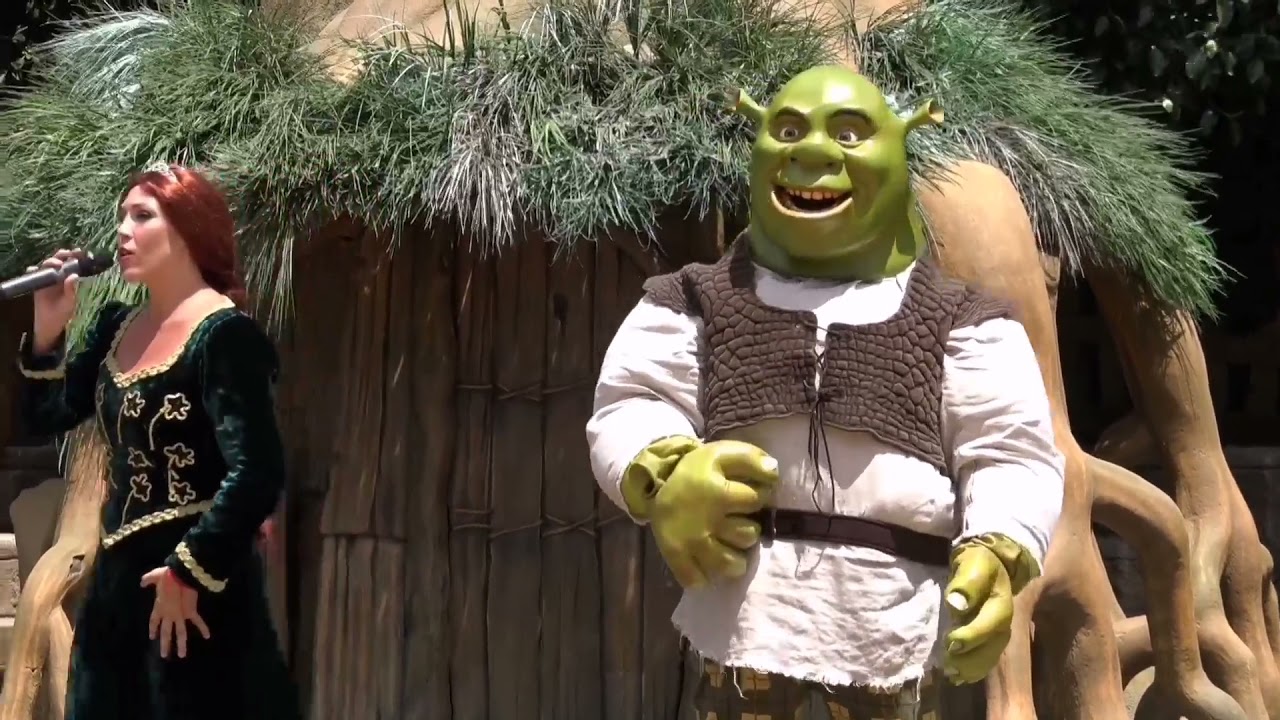 Shrek meet and greed: animacion de calle mexico🇲🇽💚