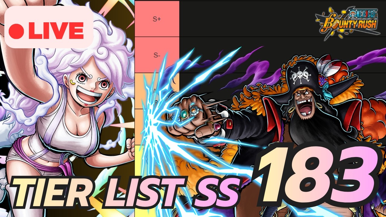 🔴 TIER LIST SS 183 บอนนี่พากลับสู่จุดสมดุล | ONE PIECE BOUNTY RUSH