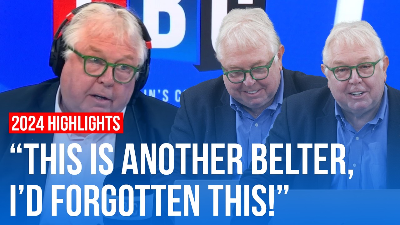 Nick Ferrari reacts to his best bits from 2024 | LBC
