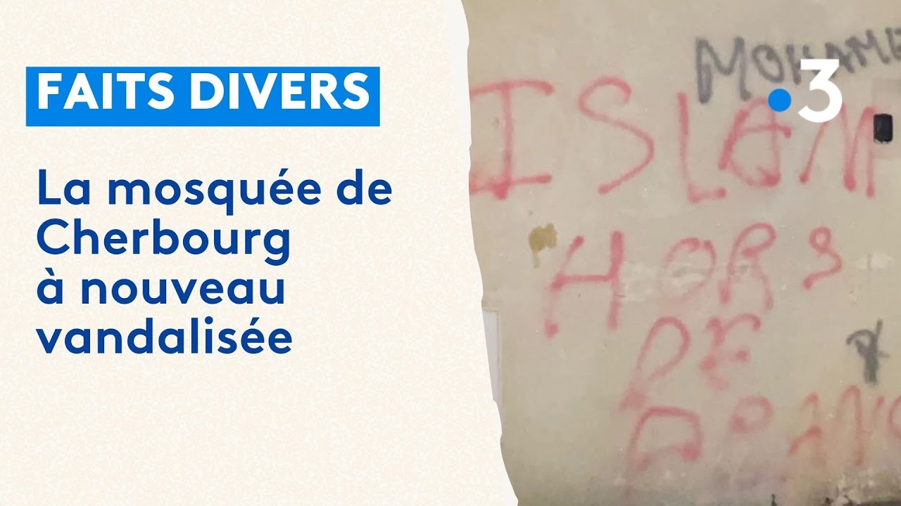 La mosquée de Cherbourg visée par des tags racistes