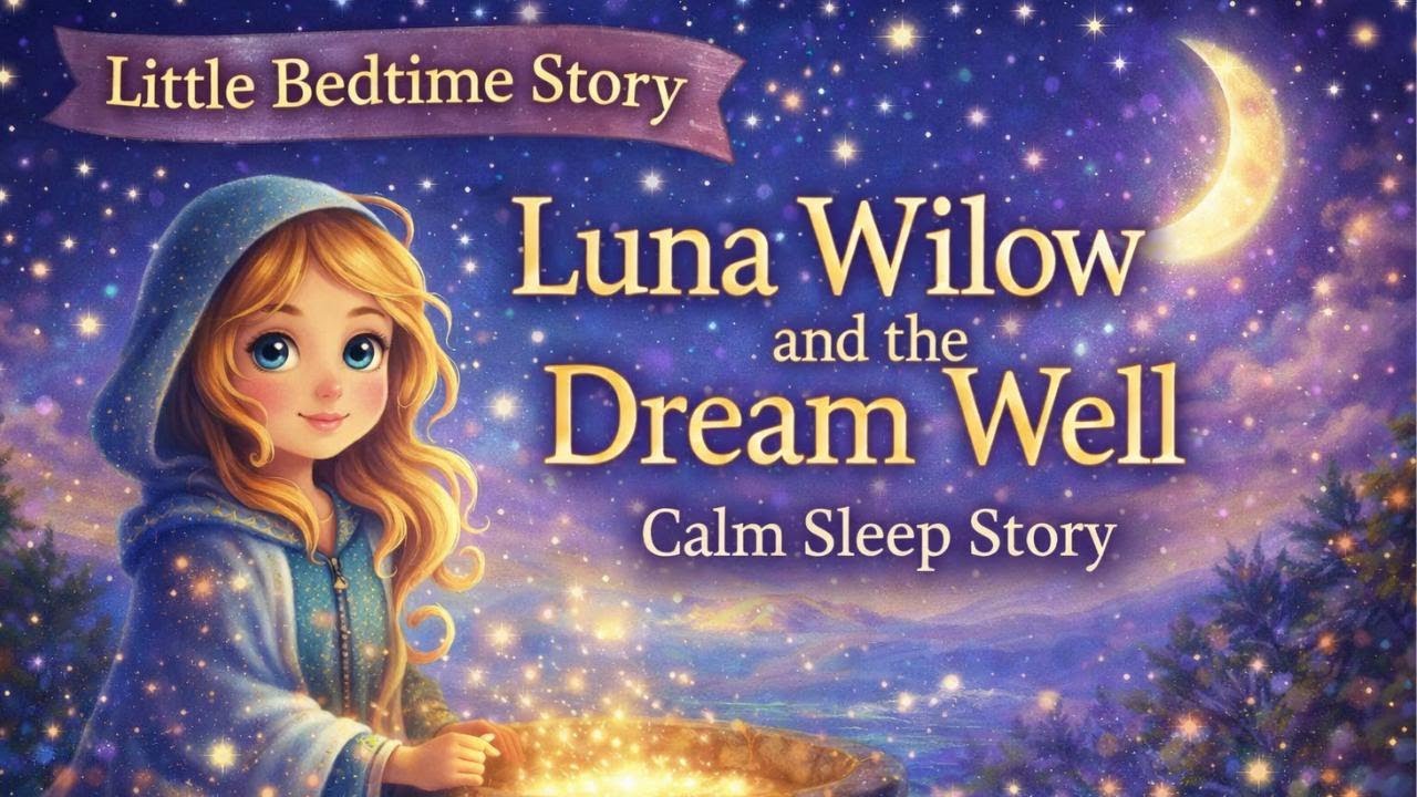 Luna Wilow and the Dream Well 🌙 | Bedtime Story for Children | Calm Sleep Story