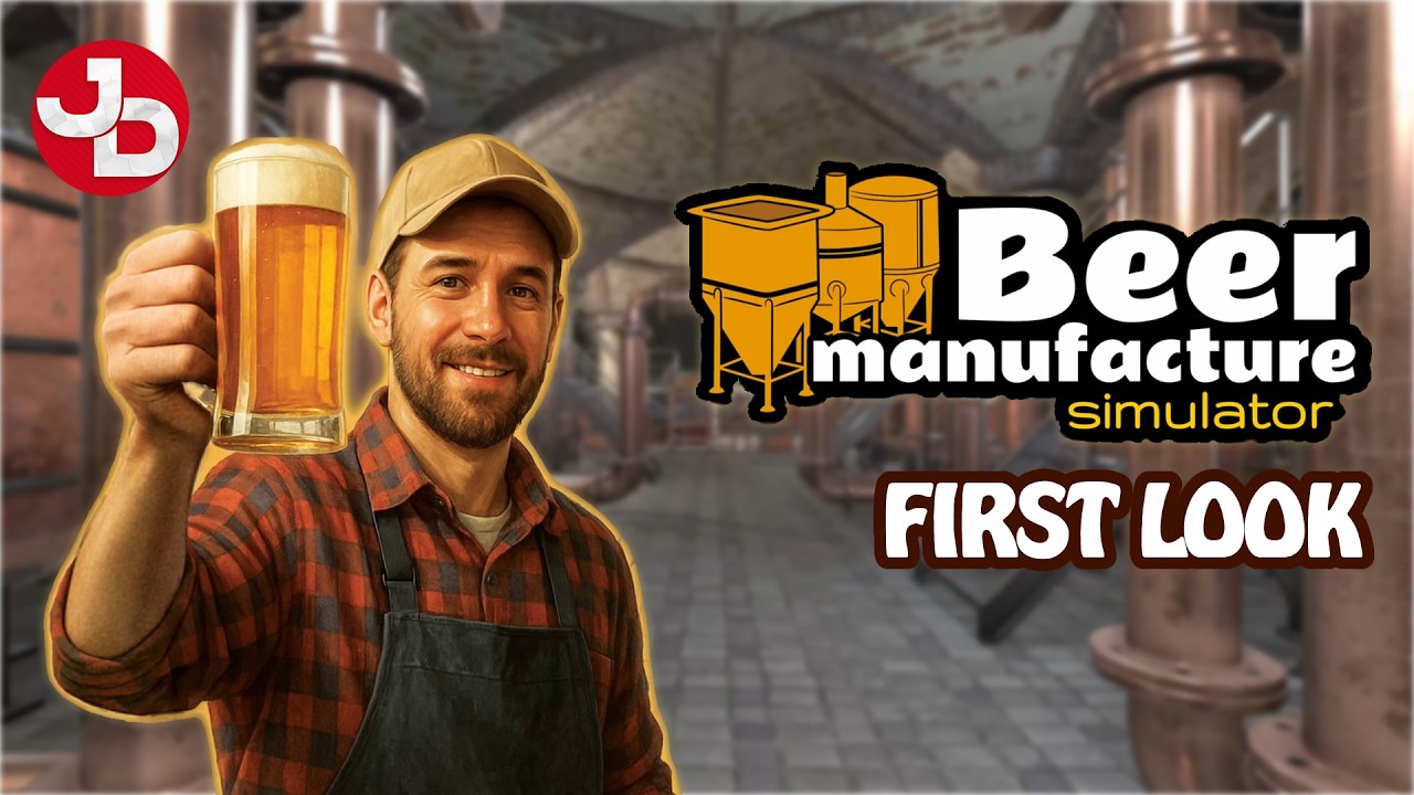 FIRST LOOK Beer Manufacture Simulator FULL RELEASE