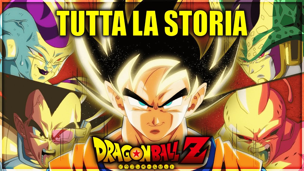 tutto DRAGON BALL Z riassunto e spiegato in 14 MINUTI