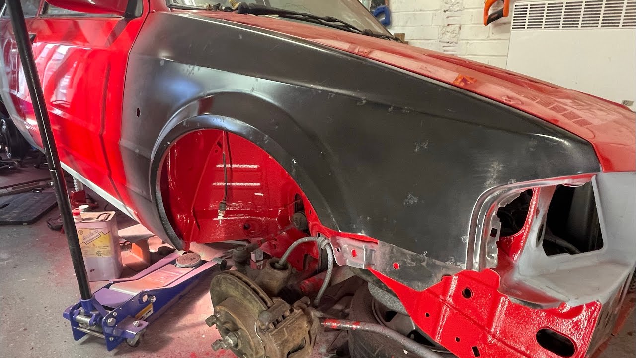 Escort RS Turbo front slam panel and front wing #35