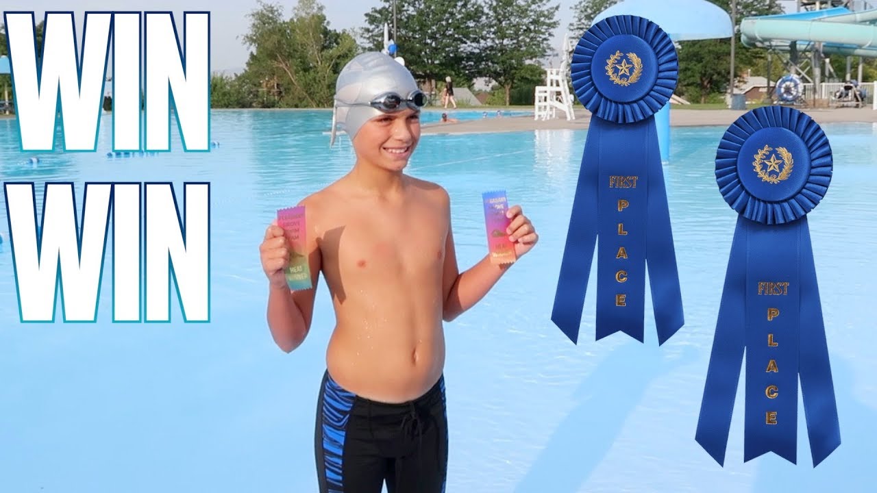 DOUBLE HEAT WINNERS AT FIRST DAY OF SWIM TEAM CHAMPIONSHIP MEET | HUGE COME FROM BEHIND RELAY WIN