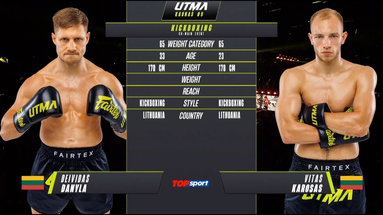 Deividas Danyla vs Vitas Karosas | UTMA 9 | Full Fight