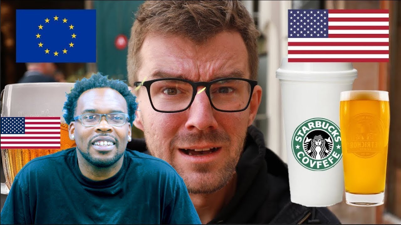American Reacts to USA🇺🇸 vs EUROPE🇪🇺 - Guide To Cultural Differences Reaction