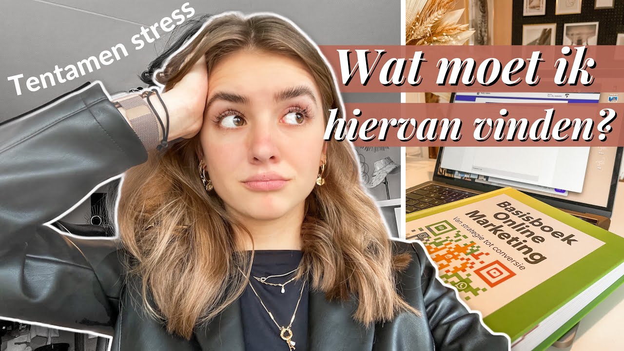 ZO GING MIJN TENTAMEN! #vlog | R O S A L I E
