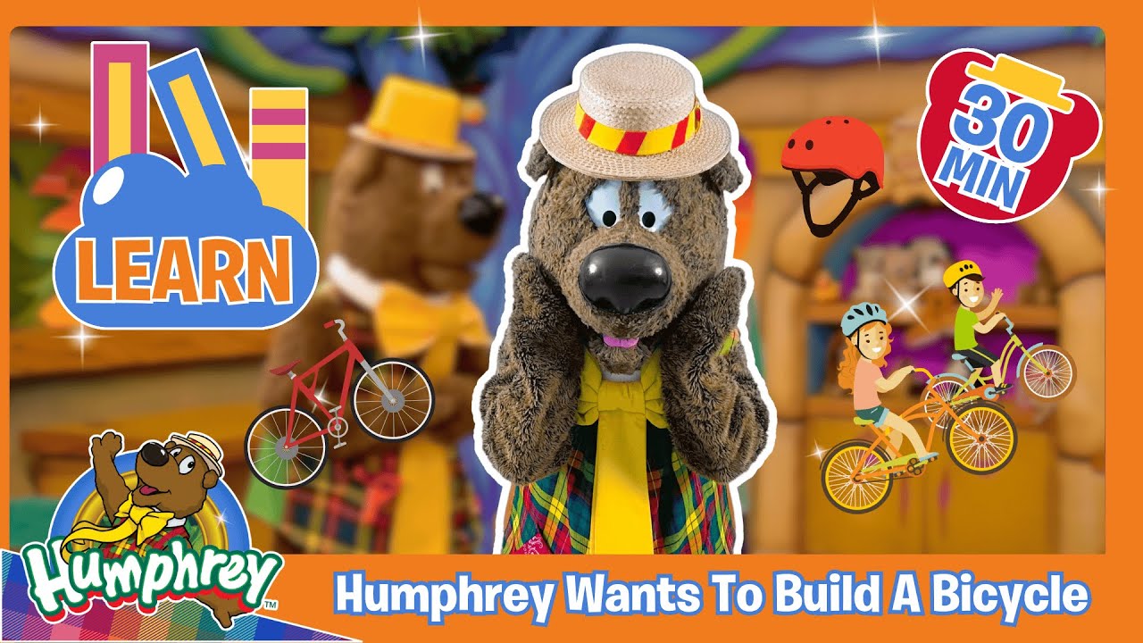 Full CLASSIC Episode | Humphrey Wants To Build A Bicycle (Olympic Cyclist) | Humphrey B. Bear