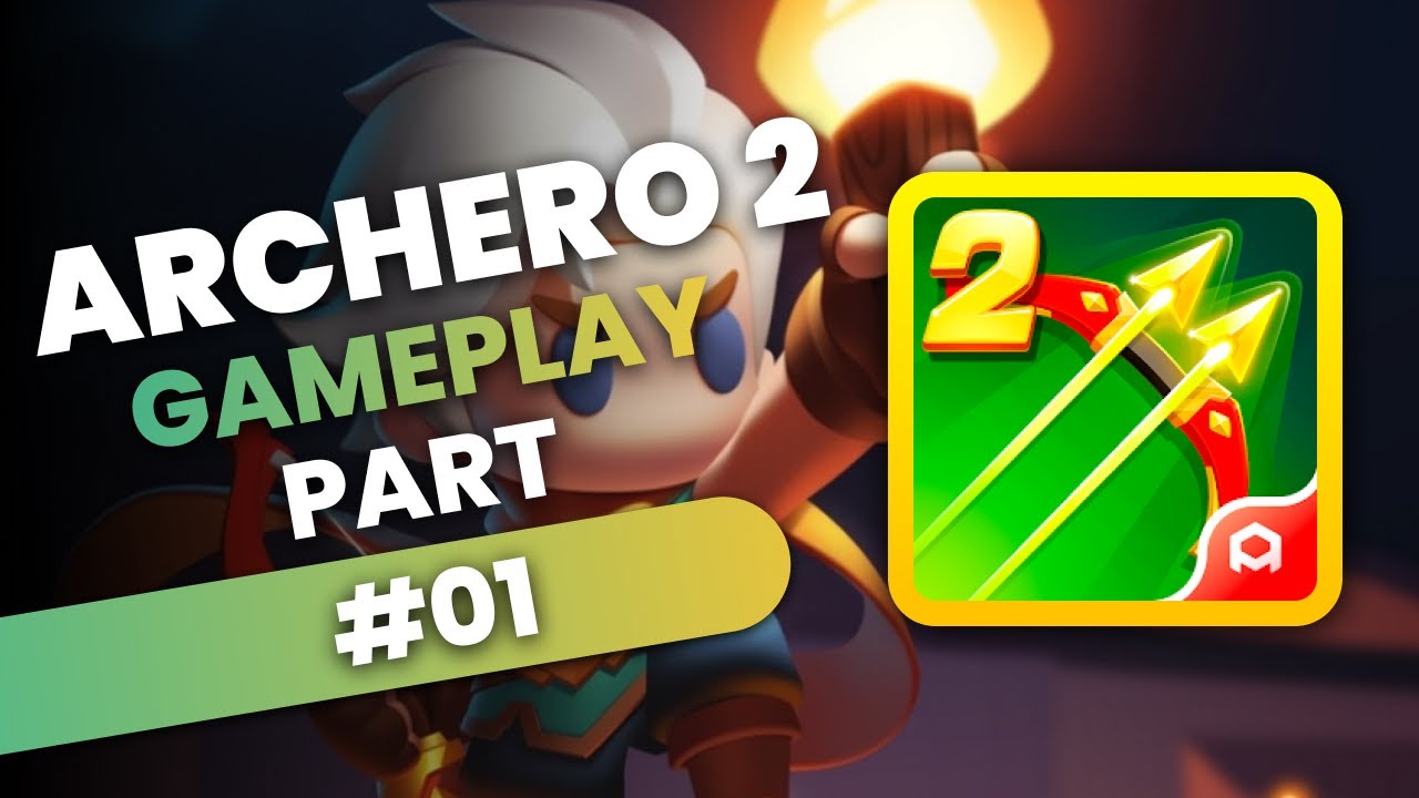 THE NEW MEGA HIT IN MOBILE GAMES ! - ARCHERO 2 - GAMEPLAY 01 (better than the first one!)