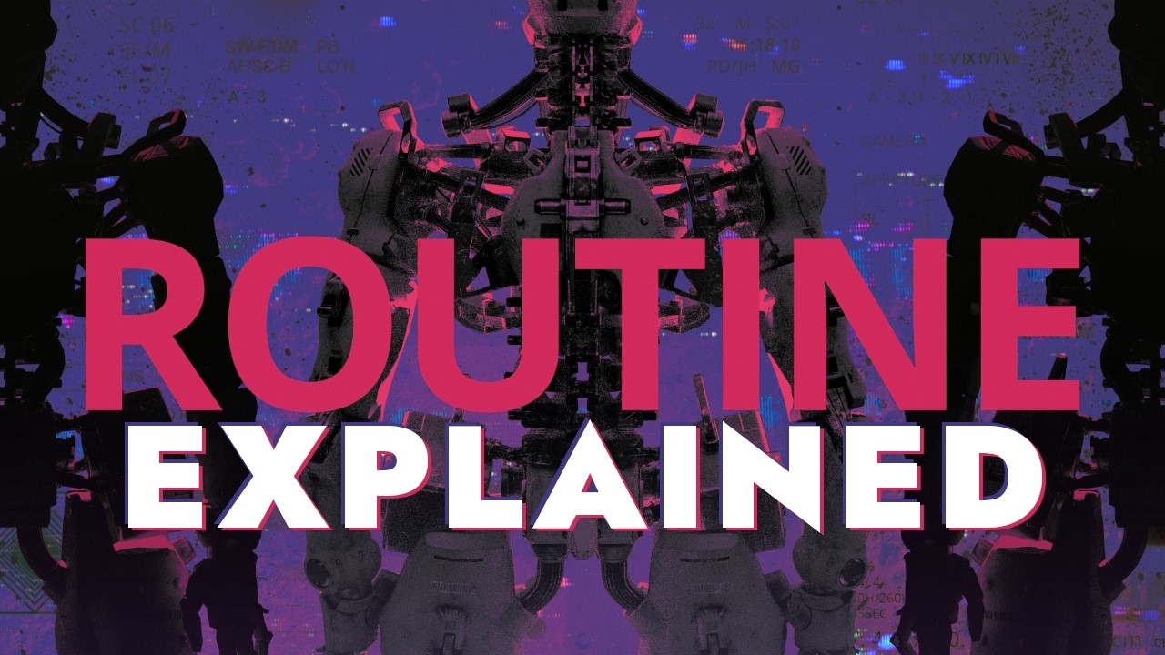 I Thought This Game Was About Scary Robots... | ROUTINE Explained