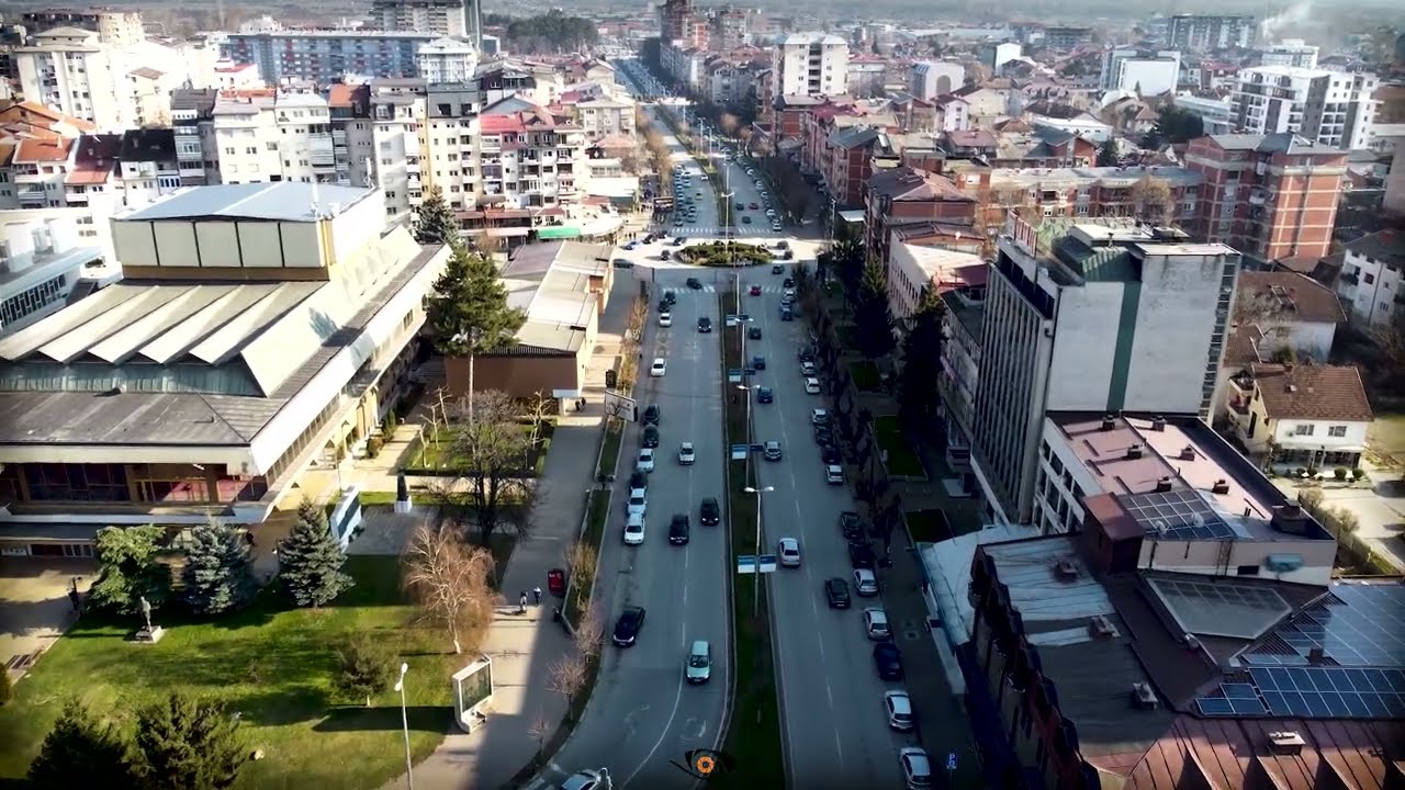 Pamje të Tetovës me Dron