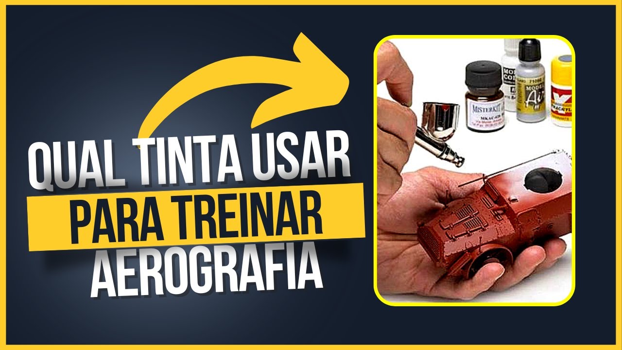 AS 6 MELHORES TINTAS PARA USAR NO AERÓGRAFO