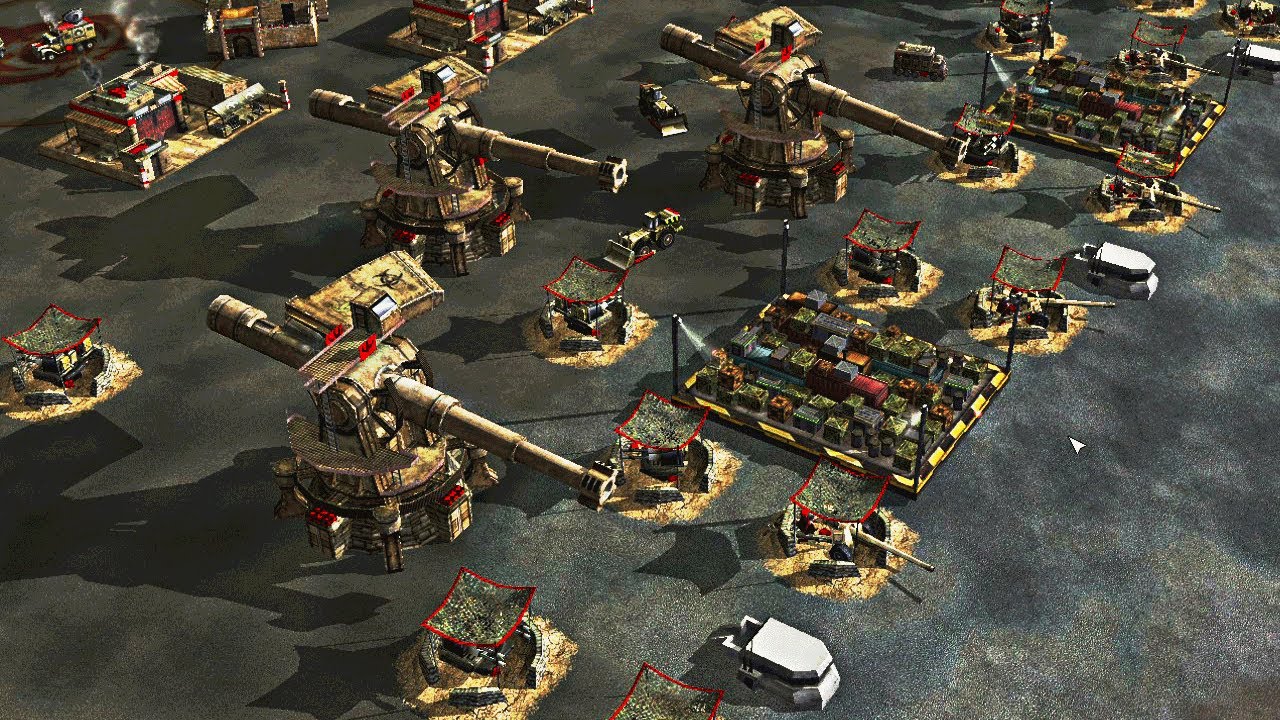 GLA BOSS + Super Nuke vs 7 USA INSANE LASER - Command & Conquer Generals Contra X Beta