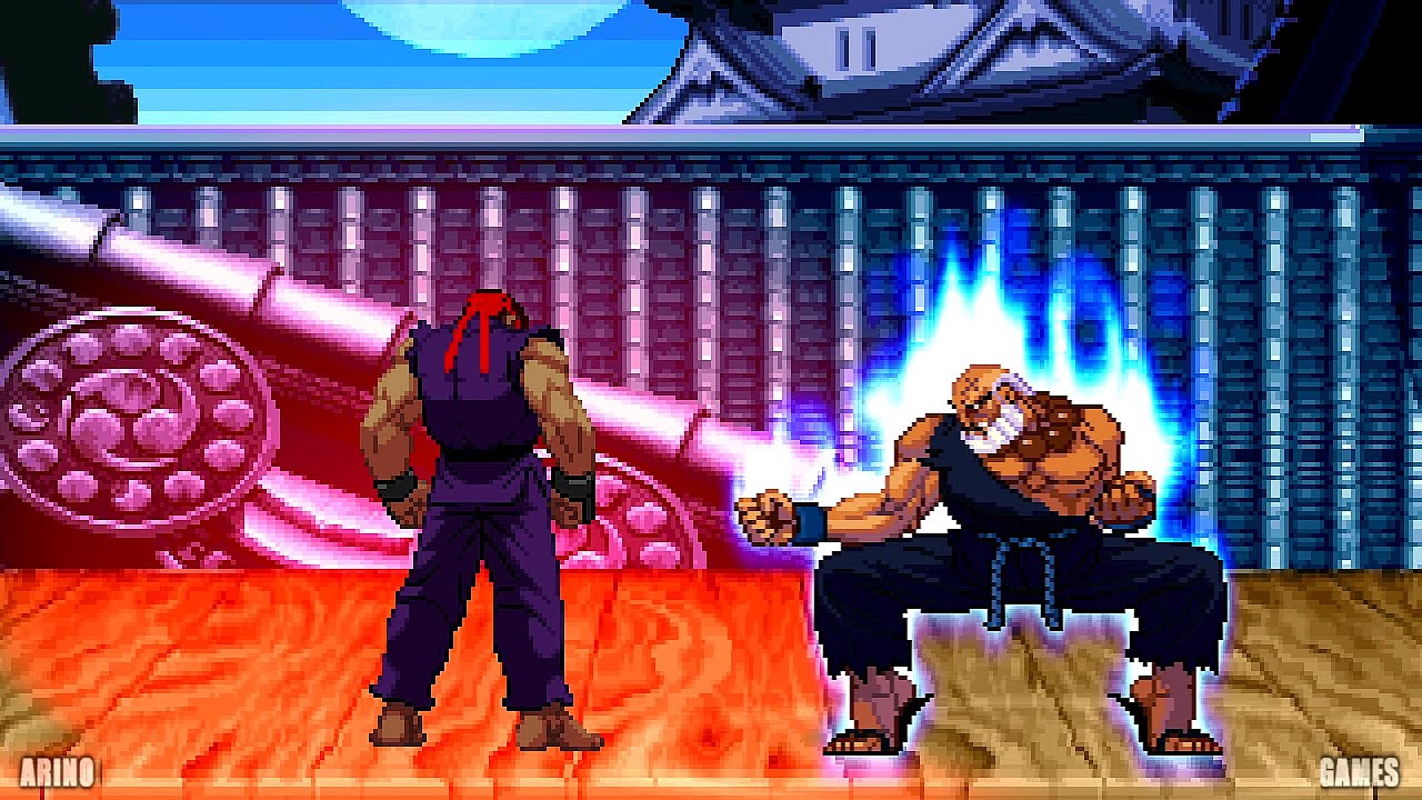 EVIL RYU VS GOUKEN THE BEST FIGHT YO'U'LL SEE IN YOUR ENTIRE LIFE! NO BAIT!