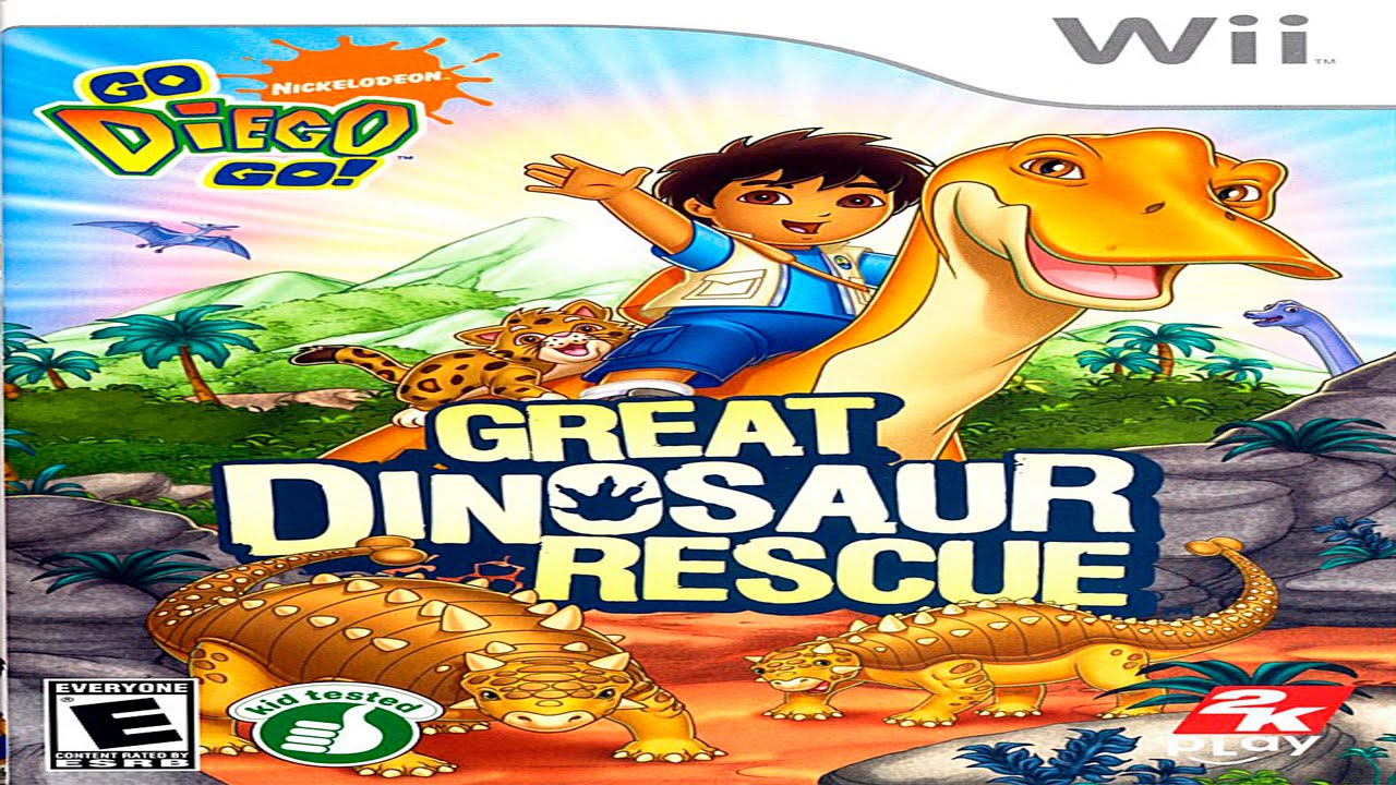 Diego's Great Dinosaur Rescue HD - New Adventure with Alicia / Wii part 1 / Go Diego Go!