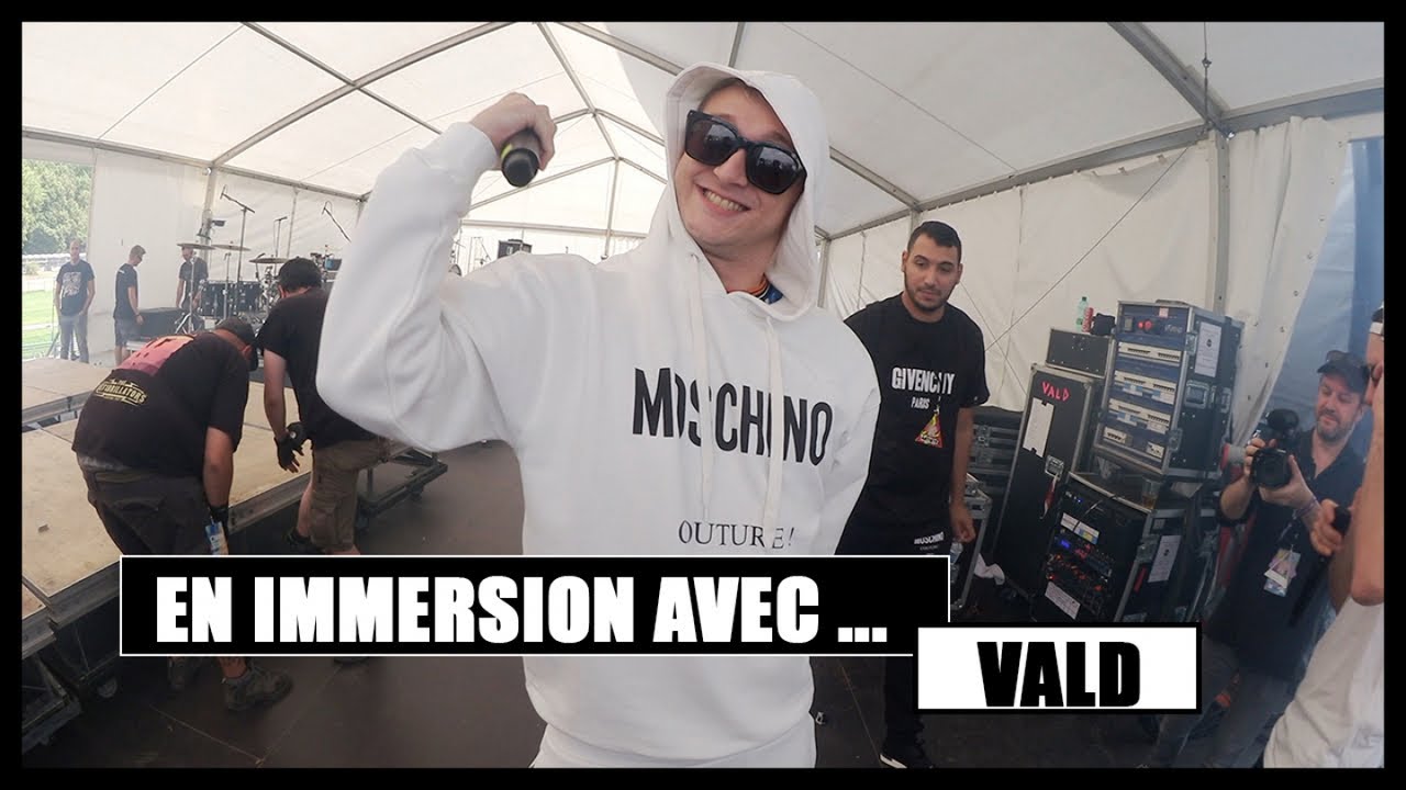 Immersion avec Vald au festival LOLLAPALOOZA avant la sortie de NQNT33 🔥🔥🎥