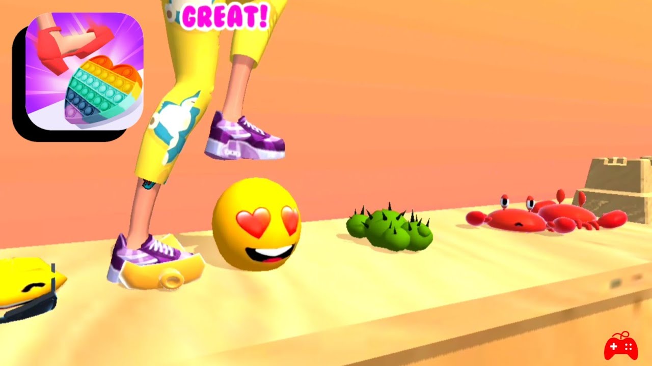Tippy Toe ASMR Game - All Levels Walkthrough Video - Satisfying ASMR Android/iOS Gameplay A4RL