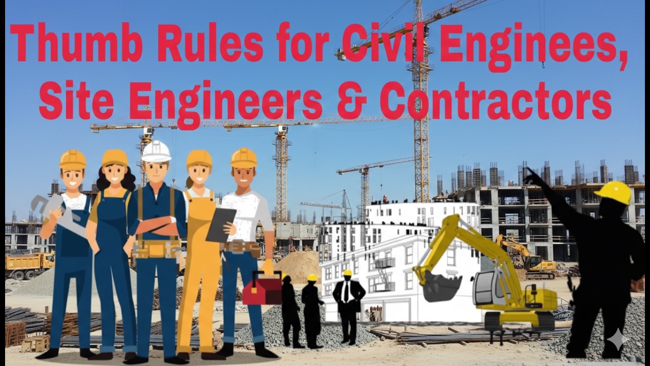 Top Construction Thumb Rules Every Civil Engineer Must Know