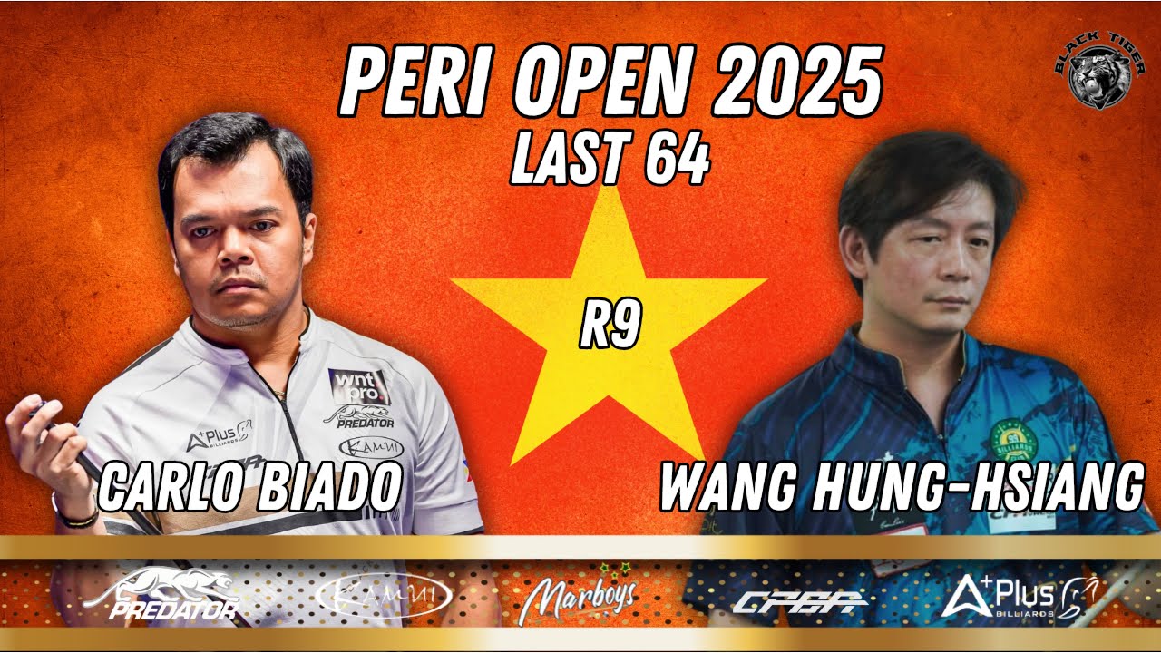 LAST 64 | Carlo Biado VS Wang Hung-Hsiang | R9