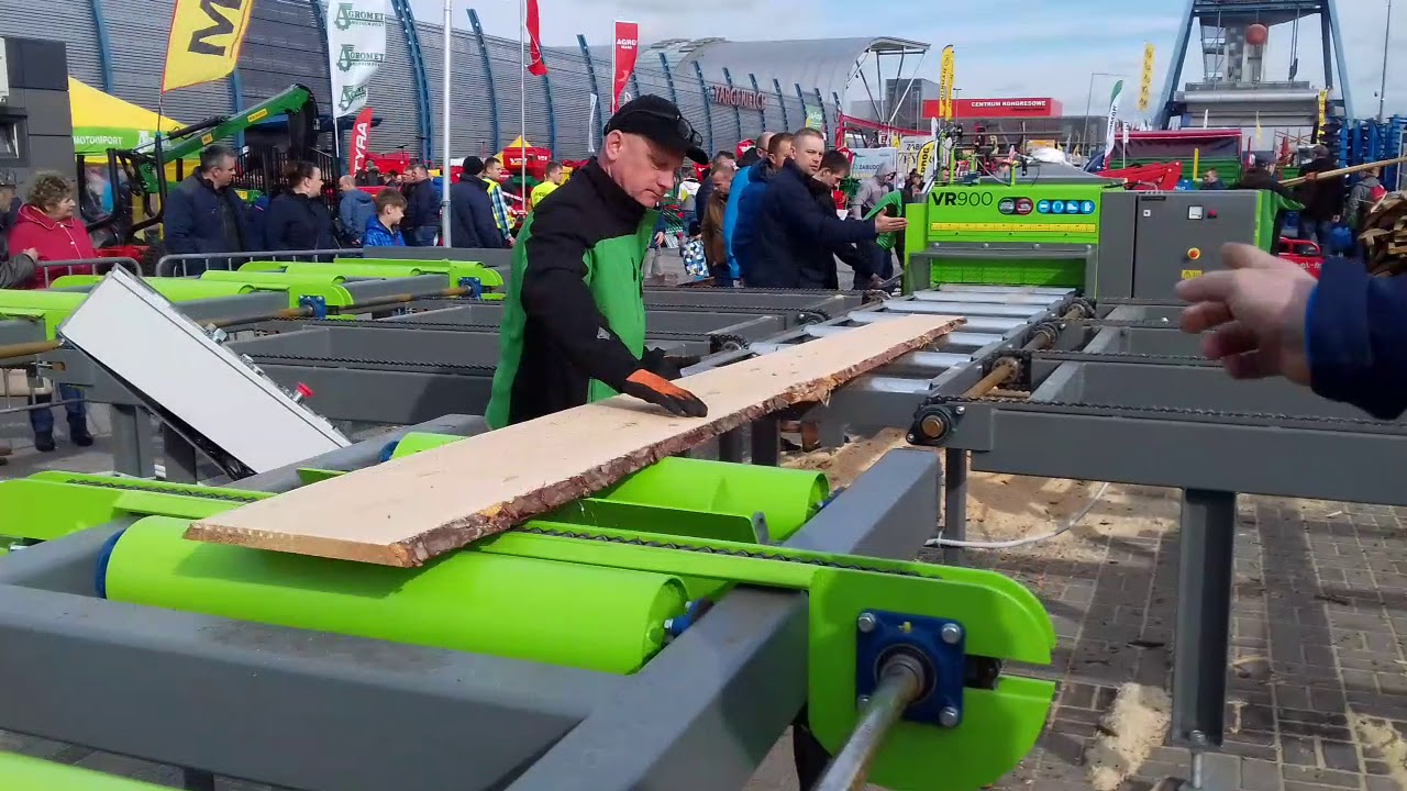 Linia ciągu produkcyjnego - Inter-Bis Group pokazuje jak działa funkcjonalny tartak!