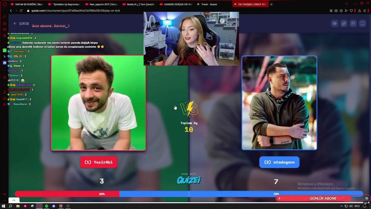 Eldorina En Yakışıklı Erkek Yayınıcyı Seçiyor.