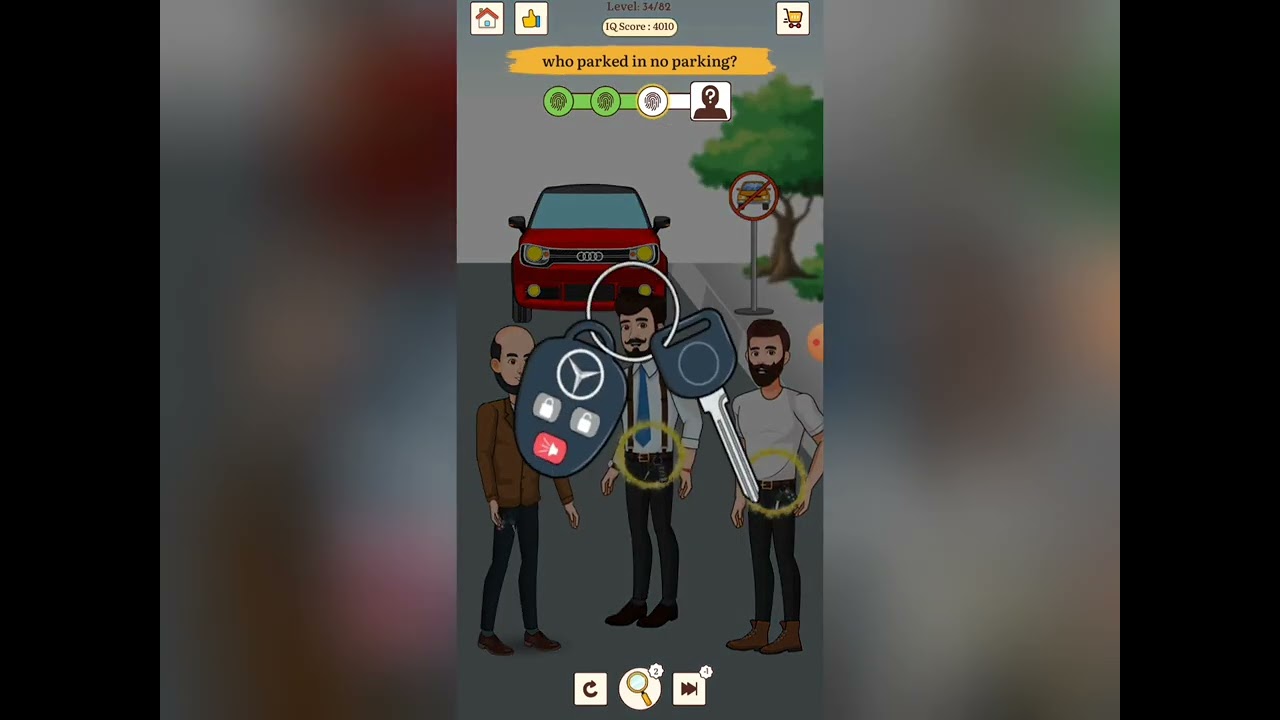 Detective IQ.|Detective Case Series| Level 31,32,33,34,35 Solution Walk-through Answers